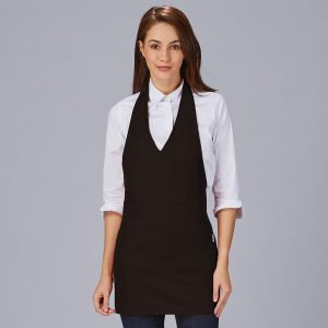 DELANTAL BISTRO SARGA POLIESTER 80X65 CM