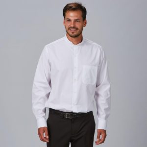 CAMISA HOMBRE M/L C/MAO POP.