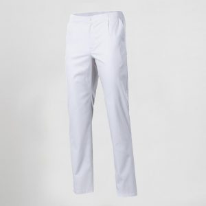 PANTALON SARGA BLANCA BOLSILLOS